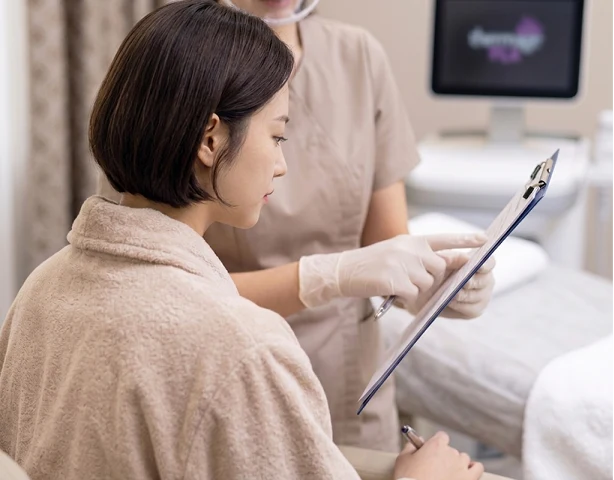 Chuẩn bị bệnh nhân — Ultherapy Prime at Delight Dermatology