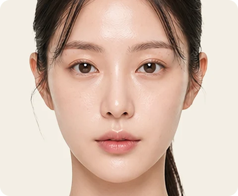 Ultherapy Prime — illustrative result at Tháng 6–12+