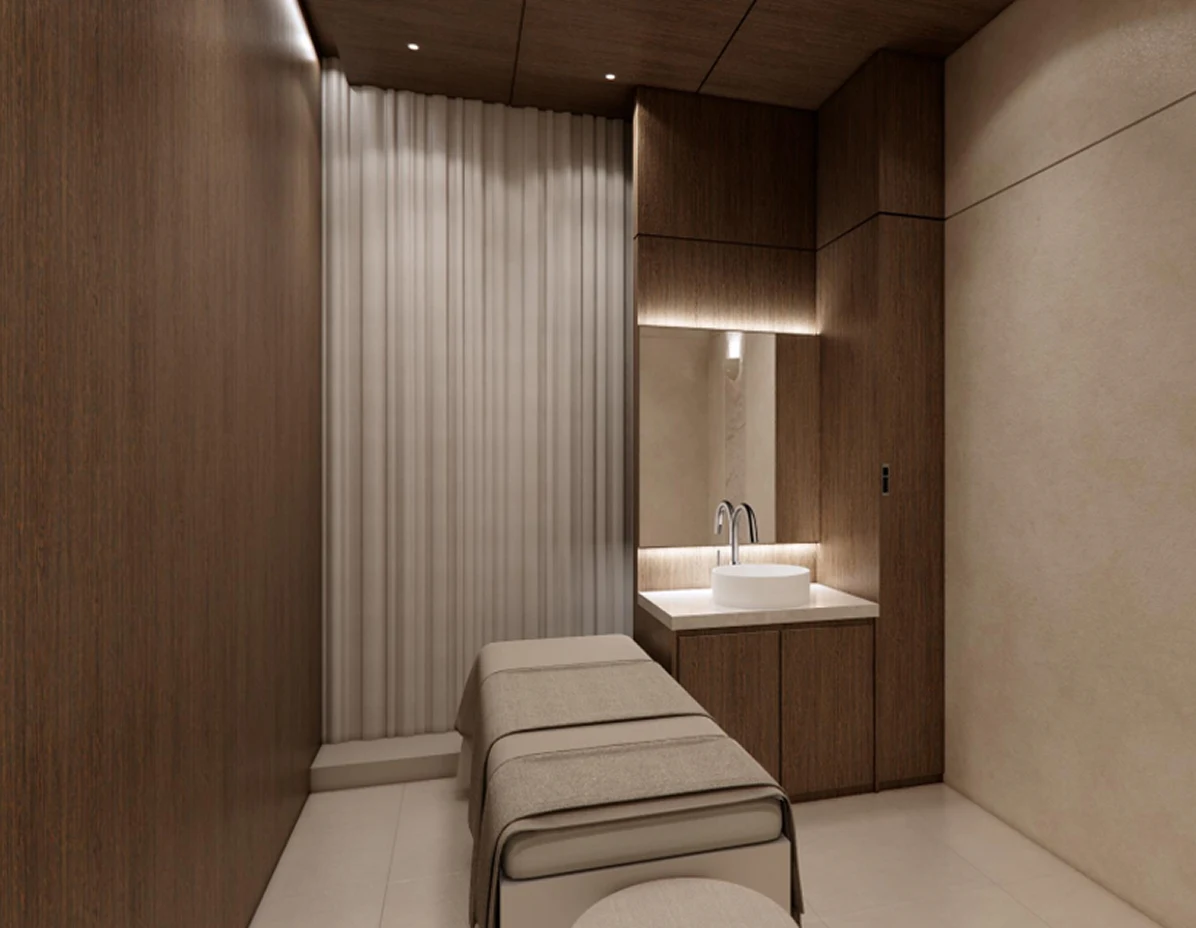 Private treatment suite at Delight Dermatology