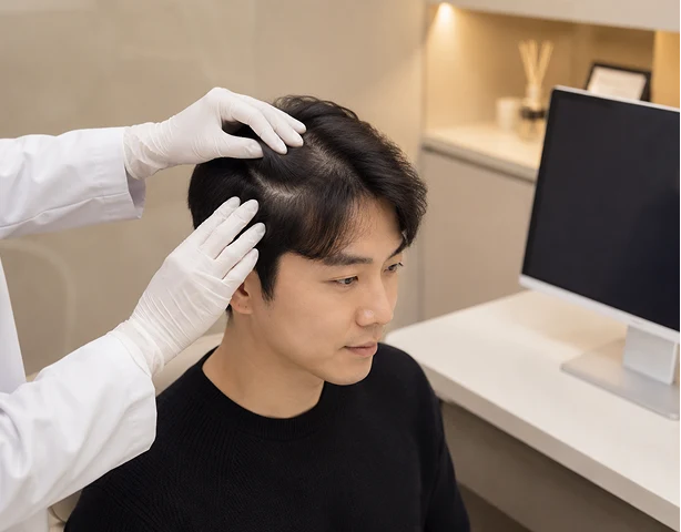 상담 — 탈모 치료 at Delight Dermatology