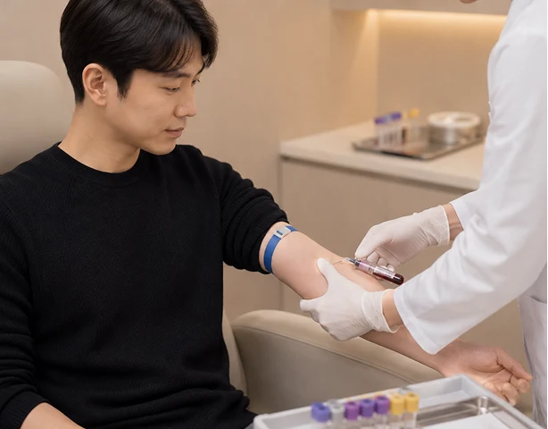 Blood Collection — Hair Loss Treatment at Delight Dermatology