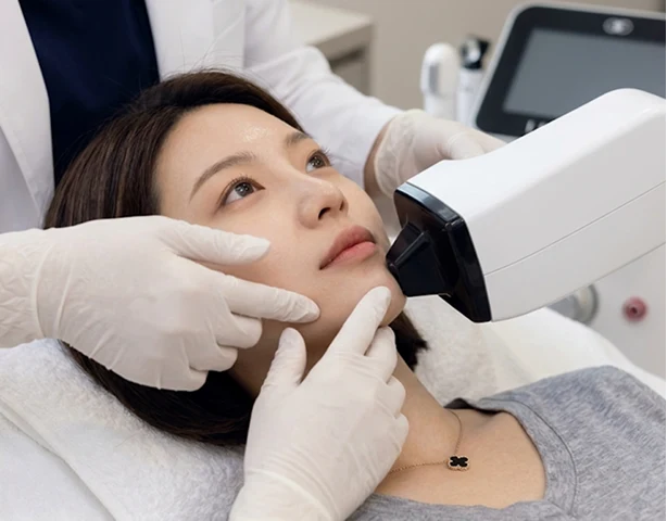 Fx の施術 — インモード フォーマ + Fx at Delight Dermatology