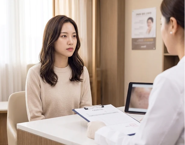 診察・評価 — ジュベルック at Delight Dermatology