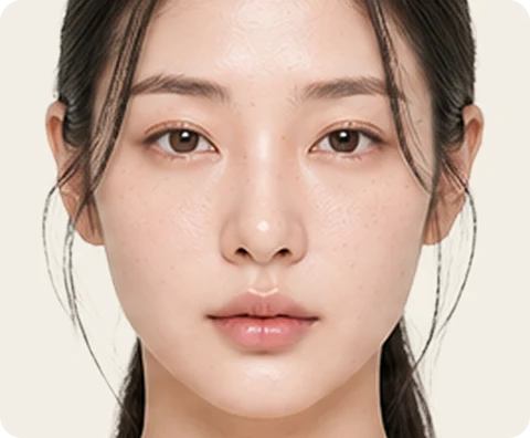 Pico Laser — illustrative result at 3 months (mid-course)