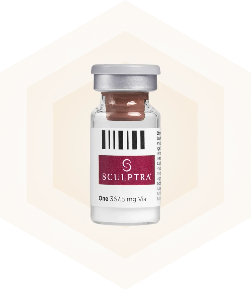 Sculptra (Galderma) — chất kích thích sinh học tạo collagen poly-L-lactic acid