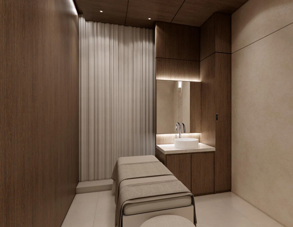 Private treatment suite at Delight Dermatology