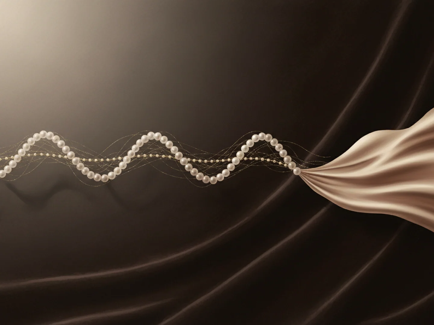 Illustration of a double helix unwinding into threads, representing polynucleotide skin regeneration