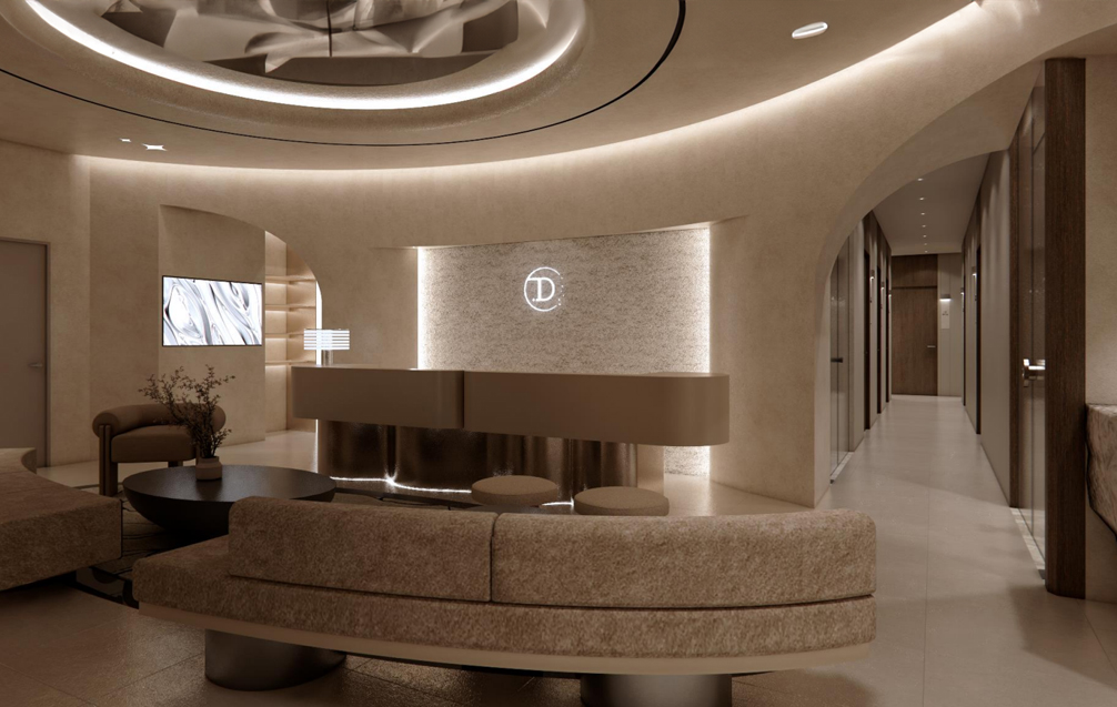 Delight Dermatology Clinic interior view 01 in Gangnam