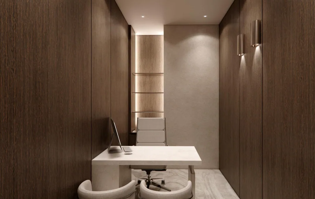 Delight Dermatology consultation room two in Gangnam, Seoul